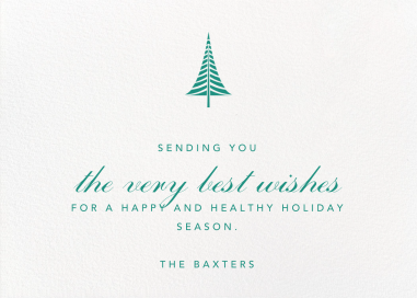 Bethlehem Conifer STD - Christmas Card by Paperless Post