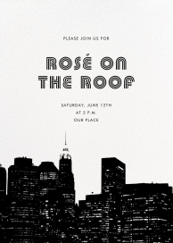 Cityscape - Party Invitation by Paperless Post