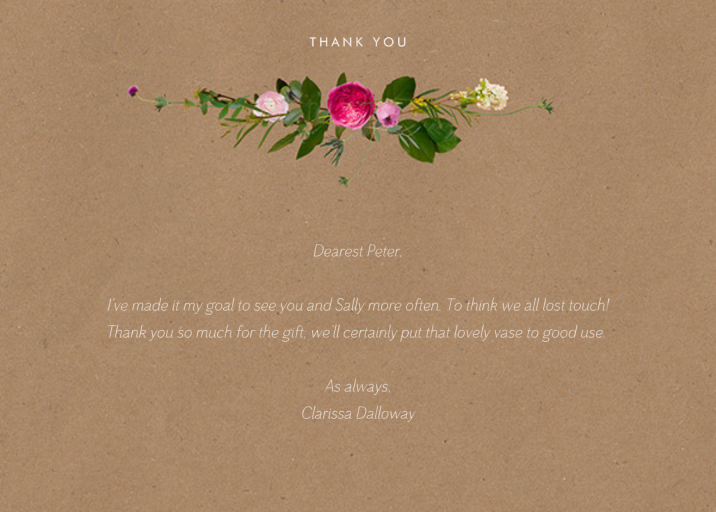 Belvoir (Stationery) - Greeting Card by Paperless Post