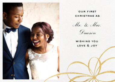 Belle Boulevard (Photo Save the Date) - Christmas Card by kate spade new york