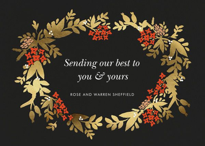 Poinsettia Garland by Rifle Paper Co.