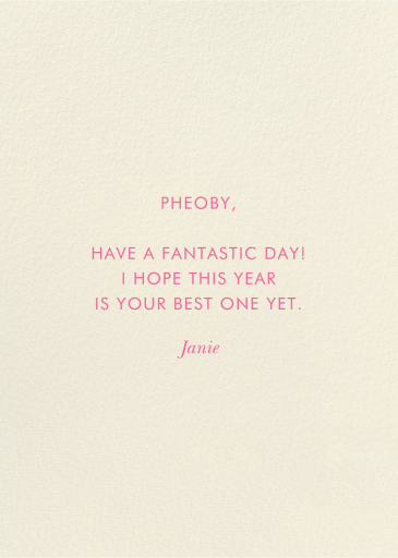 Groovy Birthday - Birthday Card by Rifle Paper Co. - Back