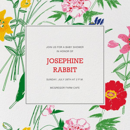 Puutarhakutsut (Square) by Marimekko