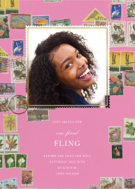 Stamped - Bachelorette Party Invitation by Oscar de la Renta