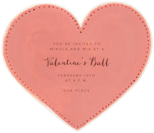 Je T'aime Heart by Paperless Post