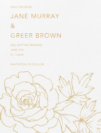 Meet me in the Menagerie (Save the Date) by Crane & Co.