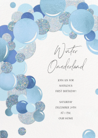 Metallic Balloon Arch - Birthday Invitation by Paperless Post