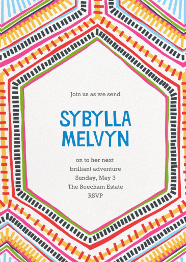 Best Brightest Ever - Retirement and Farewell Party Invitation by Crate & Barrel