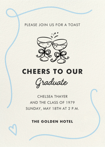Playful Heart - Graduation Party Invitation by Paperless Post