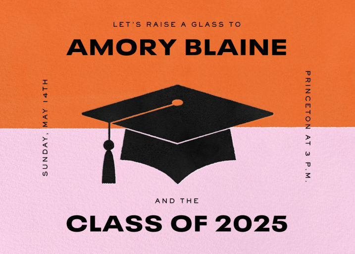 Bold Horizon - Graduation Party Invitation by Paperless Post