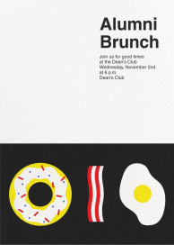 Food Group - Alumni Event Invitation by Paperless Post