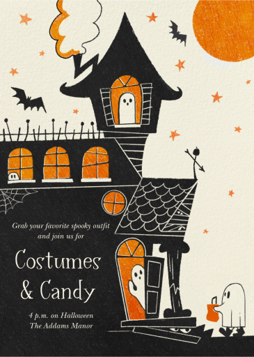 Ghost Host - Halloween Invitation by Paperless Post