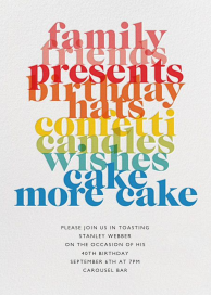 Birthday Essentials by Paperless Post