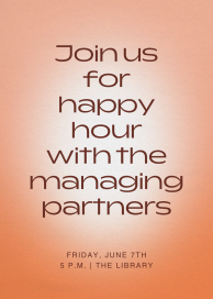 Simply Glowing - Corporate Reception Invitation by Paperless Post