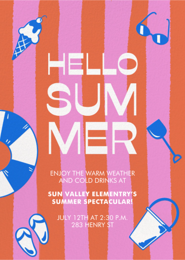 Fun Day - Summer Party Invitation by Paperless Post