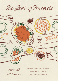 Sharing Is Caring - Party Invitation by Paperless Post