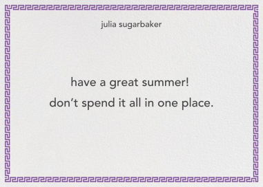 Greek Border by Jonathan Adler