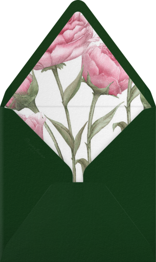 pivoine save the date - Paperless Post Envelope