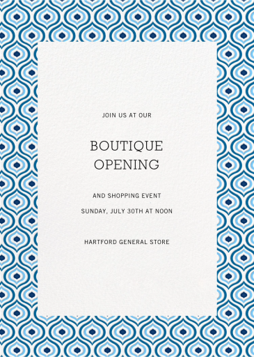 Florianopolis - Shopping Event Invitation by Paperless Post