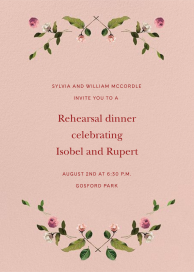 Cortile - Rehearsal Dinner Invitation by Venamour