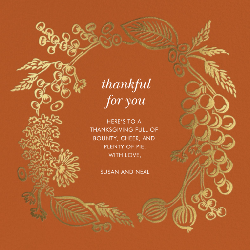 Gilded Harvest by Rifle Paper Co.