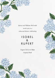 Hydrangea Frame - Rehearsal Dinner Invitation by Rifle Paper Co.