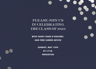 Confetti kate spade new york - Graduation Party Invitation by kate spade new york