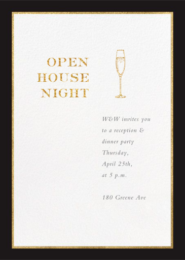 Oro (Tall) by Paperless Post