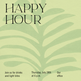 Keep Growing - Happy Hour Invitation by Paperless Post