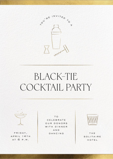 Cocktail Jigger - Cocktail Party Invitation by Paperless Post