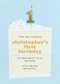 Gold Candle by Paperless Post