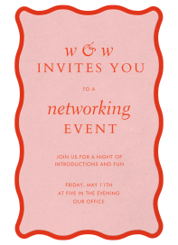 Rippled Trim - Business Event Invitation by Paperless Post