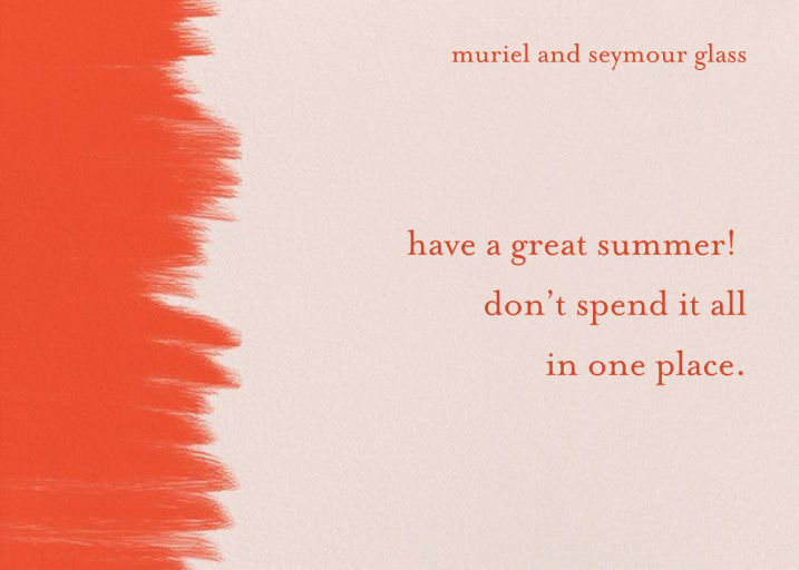 Messy Strokes Red (Stationery) - Stationery by Ashley G