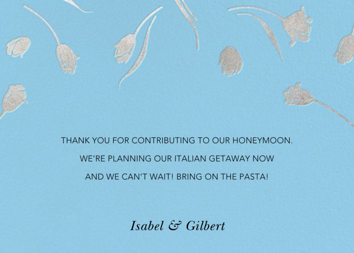 Tulip Dot (Stationery) by Oscar de la Renta