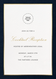 Oro (Tall) - Business Event Invitation by Paperless Post