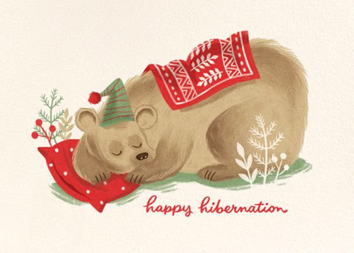Bearable Holidays - New Year's Card by Paperless Post