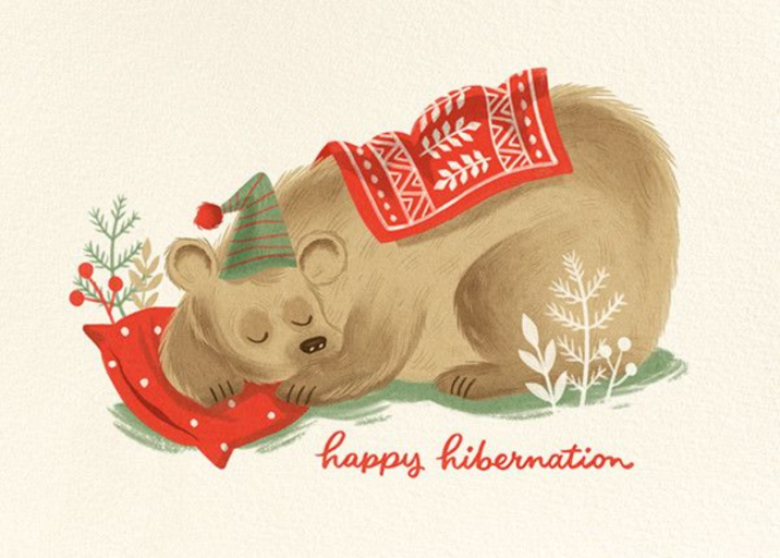 Bearable Holidays - Christmas Card by Paperless Post