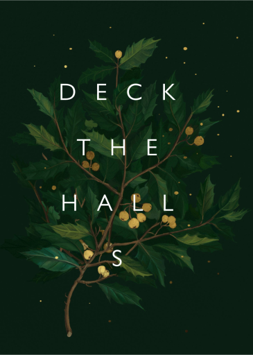 Holly Branch - Holiday Card by Paperless Post