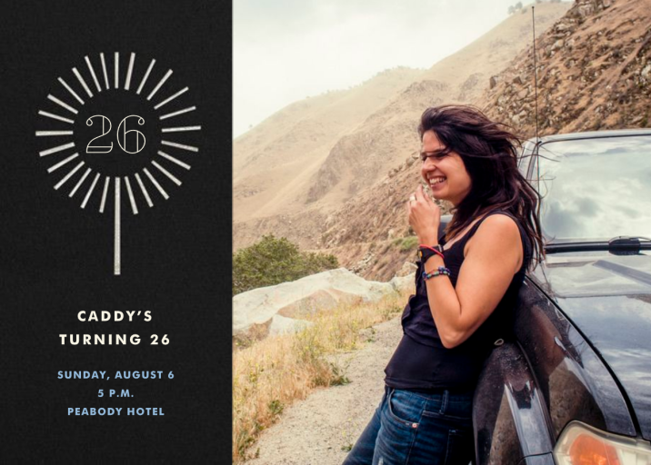 Year of the Sparkler (Photo) - Birthday Invitation by Paperless Post