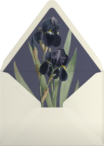 Midnight Orchids - Open Sea Design Co. Envelope