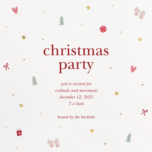 Little Winter - Holiday Party Invitation by Sugar Paper