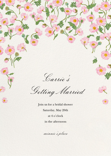 In the Cosmos - Invitation by Oscar de la Renta