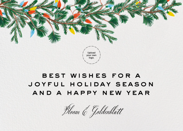 Branch Out - Holiday Card by Paperless Post