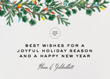 Branch Out - Business Holiday Card by Paperless Post