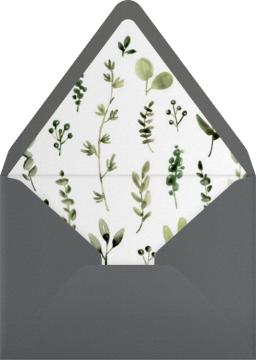 Mountain Greenery - Bridal shower - Paperless Post Envelope