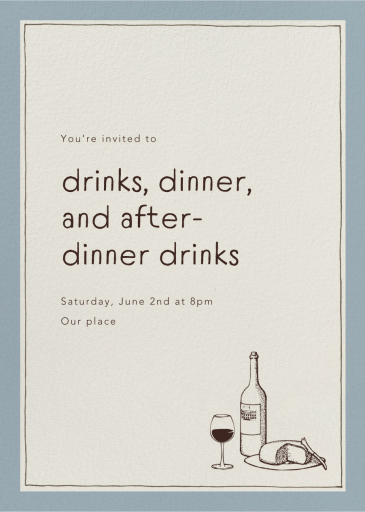 Drawn Seal Tall - Invitation by Paperless Post