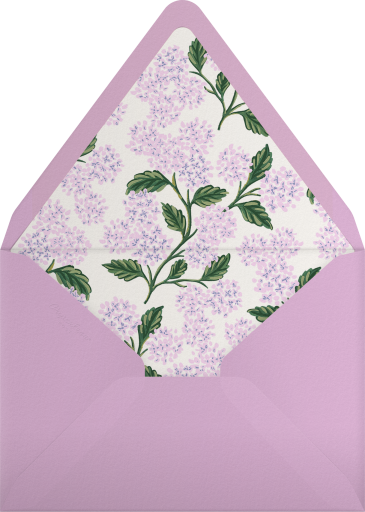 Hydrangea Frame - Rifle Paper Co. Envelope