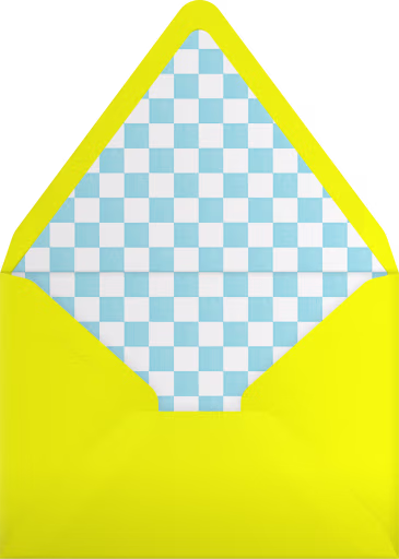 Diving Fins - Paperless Post Envelope
