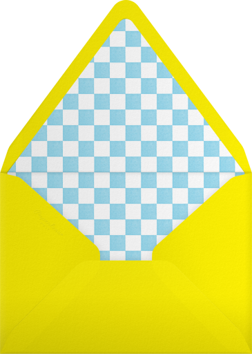 Diving Fins - Paperless Post Envelope