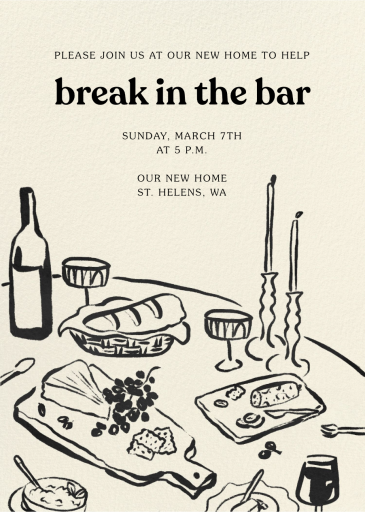 Aperitivo - Housewarming Invitation by Paperless Post